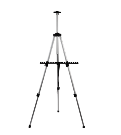 Alum Easel 68x143x88cm-BK (Alwan)