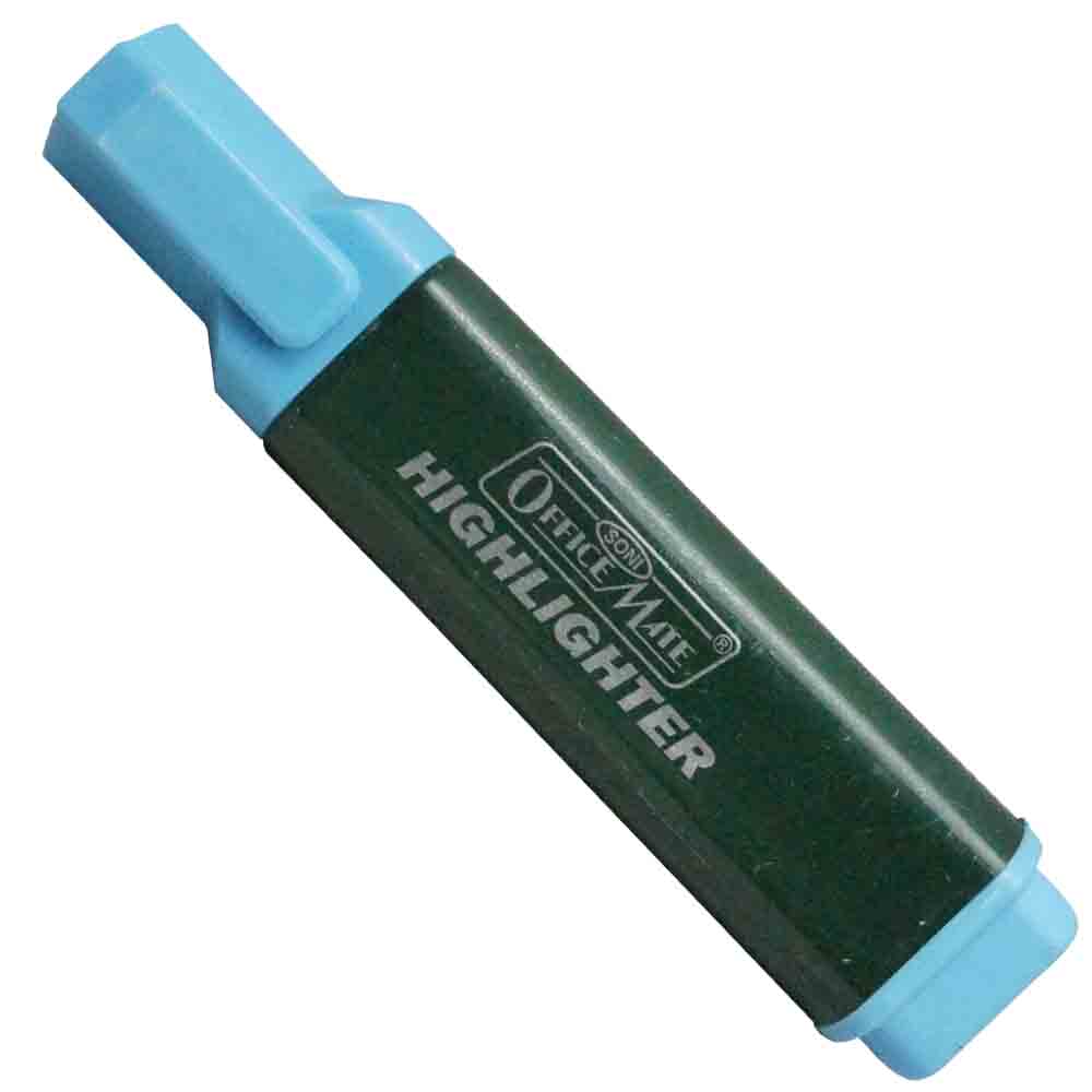 Highlighter Officemate Blue