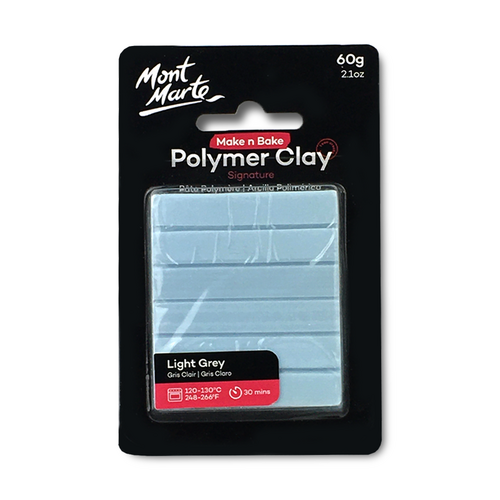 Polymer Clay 60g Light Grey