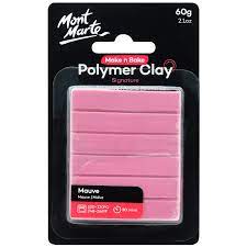 Polymer Clay 60g Mauve