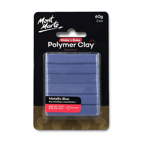 Polymer Clay 60g Metallic Blue