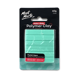 Polymer Clay 60g Pastel Aqua