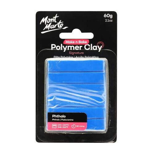 Polymer Clay 60g Phthalo Blue