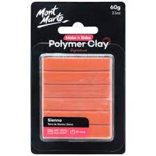 Polymer Clay 60g Sienna