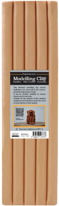 KCK MODELLING CLAY "PRO" 500G- FLESH