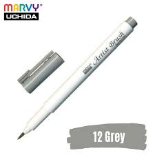Marvy Artist Brush -  Grey 