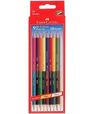 Pencil Bi-Colour Set of 9