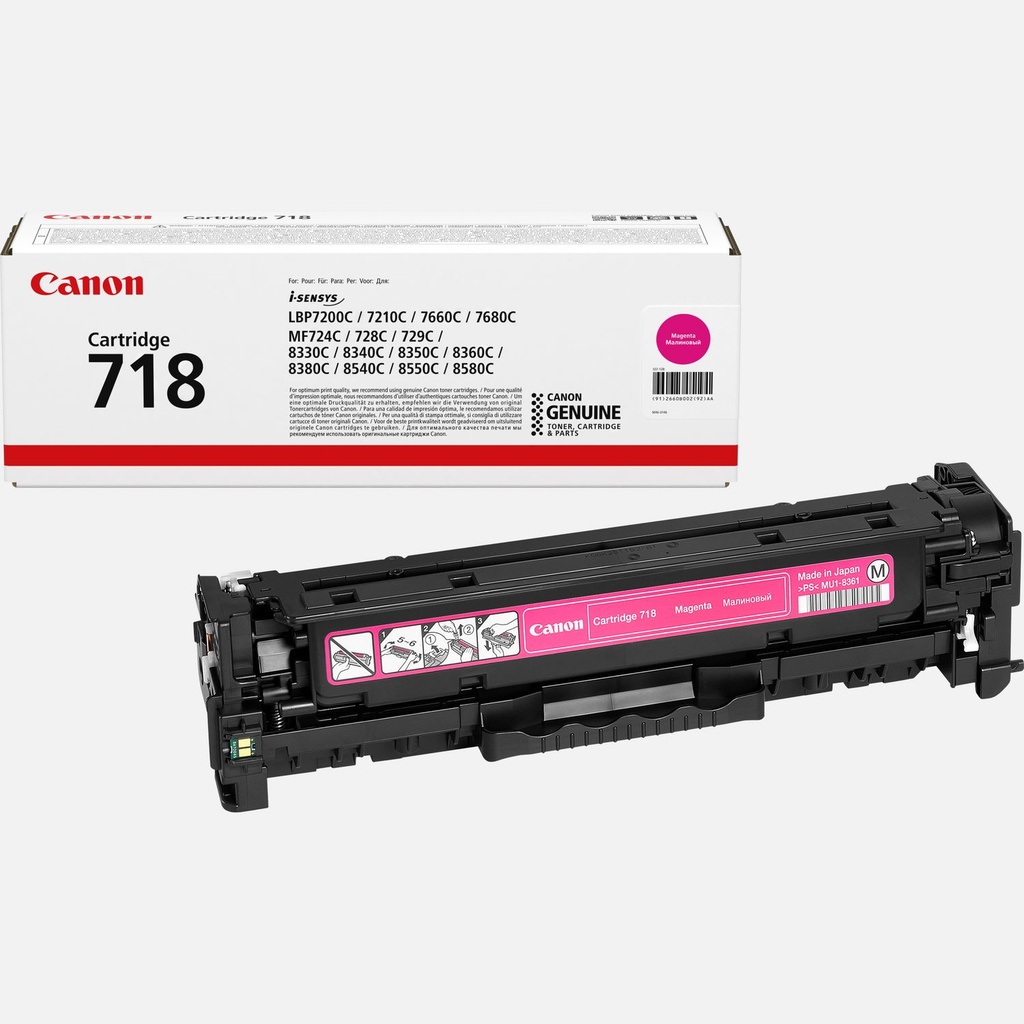 Canon Toner EP 718 Magenta (318)