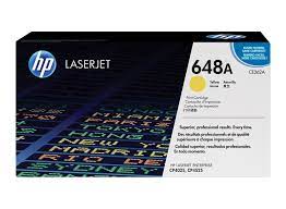 HP 648A Laserjet Toner Yellow (CE262A)