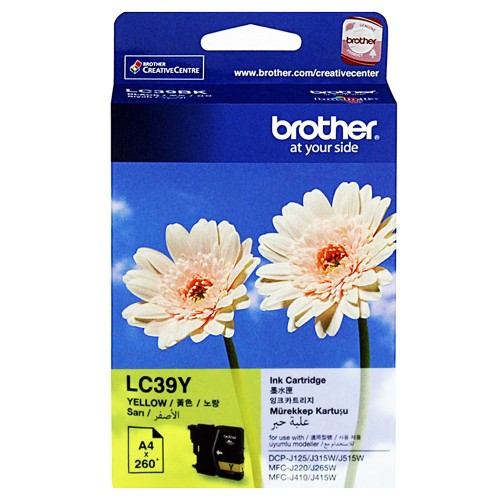Brother Cartridge LC 39 (Yellow)