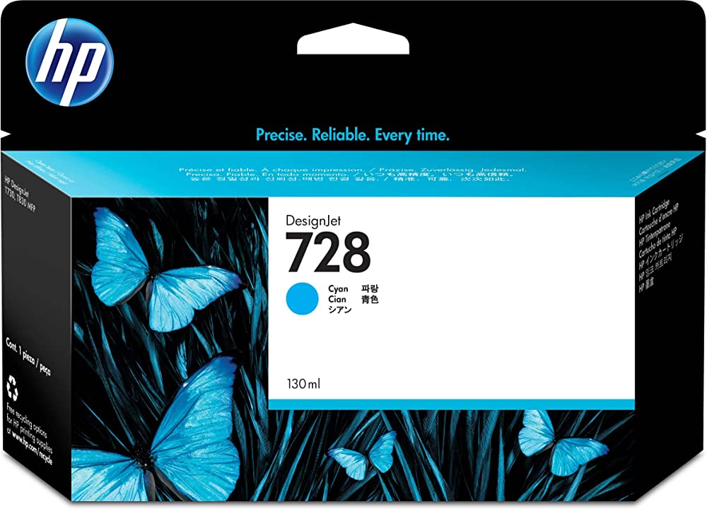 Hp 728 Cartridge Cyan