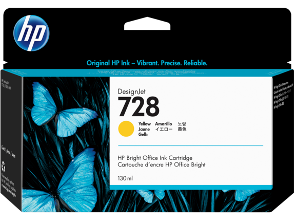 Hp 728 Cartridge Yellow