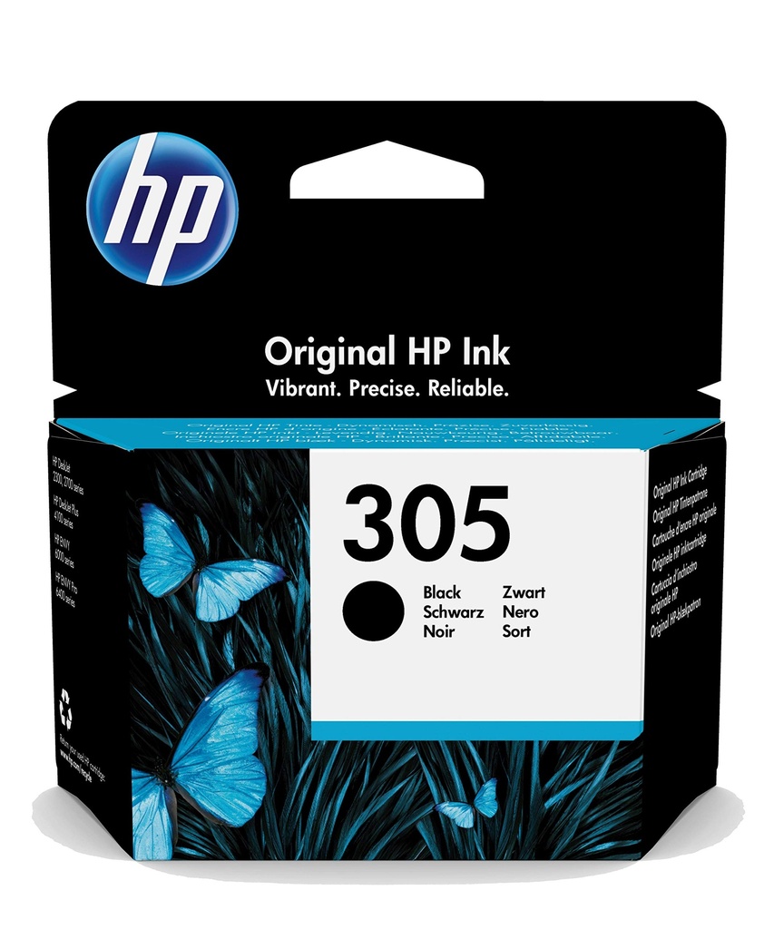 HP 305 Cartridge Black 