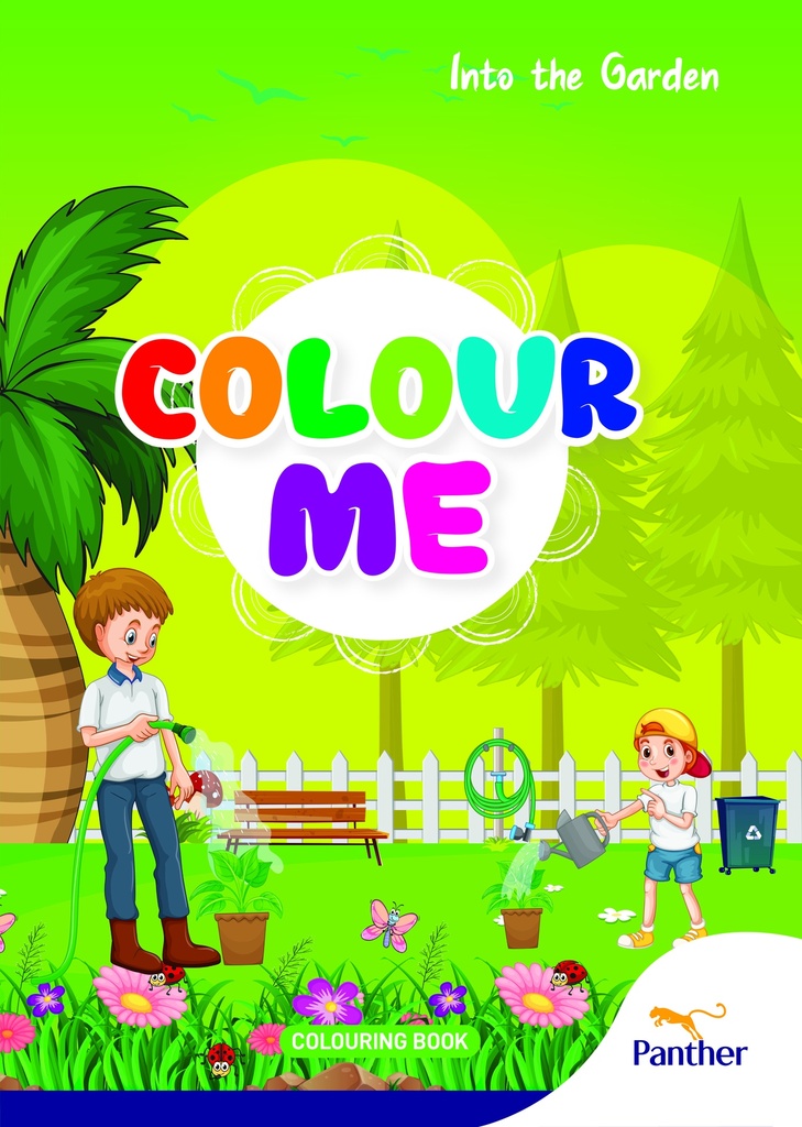 Colouring Book Into The Garden