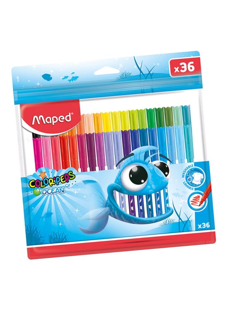 Pulse Felt Pen Ocean Set - 36 colors