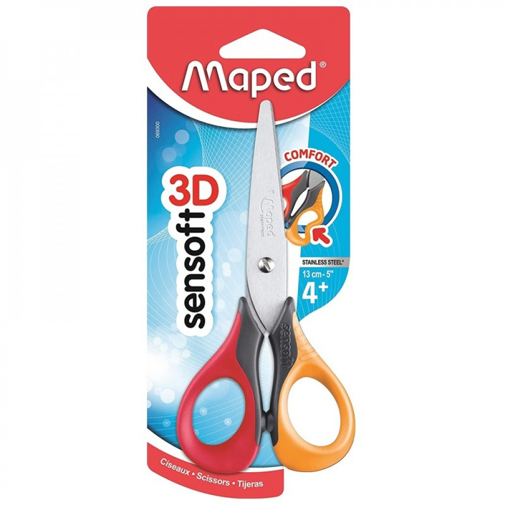 Scissor 13cm Sym Sensoft Blister