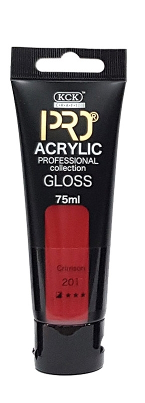 Acrylic Pro 75 ML Crimson