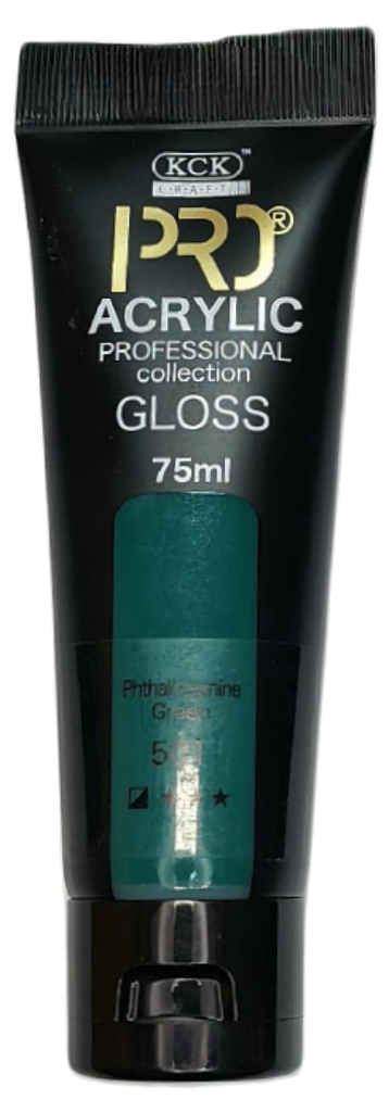 Acrylic Pro 75 ML  Phthalo Green
