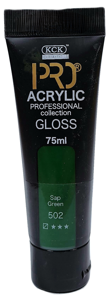 Acrylic Pro 75 ML-  Sap Green