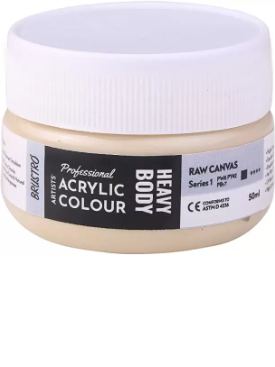 Acrylic Color Heavy Body 50ml Series -1 Raw Canvas