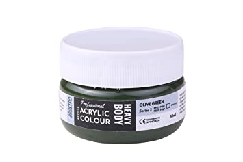 Acrylic Color Heavy Body 50ml Series-2 Olive Green