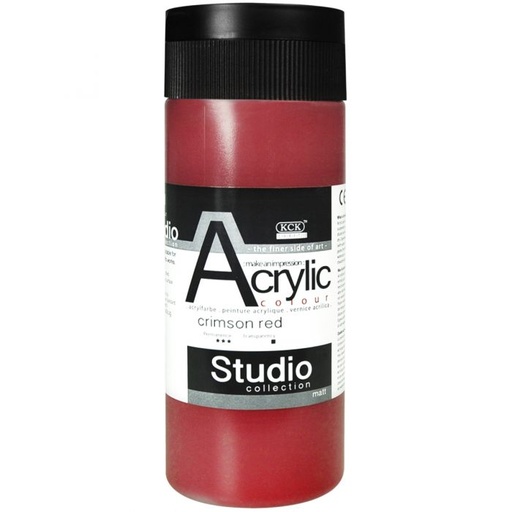 [0260138] Acrylic Studio 520 ML-  Crimson Red