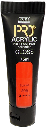 [0260484] Acrylic Pro 75 ML-  Scarlet