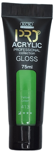 [0260493] Acrylic Pro 75ml Yellow Green