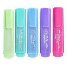 [0020821] Highlighter Pastel Color Assorted- Set-5