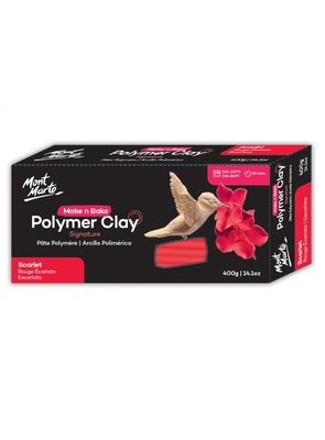 [0620702] Polymer Clay 400g Scarlet
