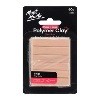 [0620709] Polymer Clay 60g Beige