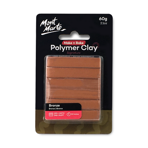[0620711] Polymer Clay 60g Bronze