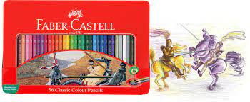 [0230002] Colour Pencil Metal Faber Castell 36 Colours