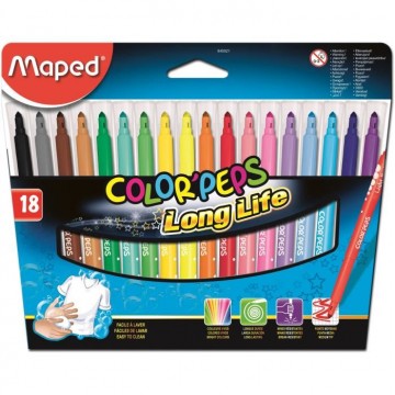[0230560] Color Peps Felt Tip 18 Colours