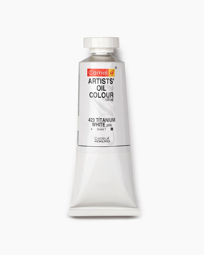 Artist Oil Colour Titanium White 120ML SR1