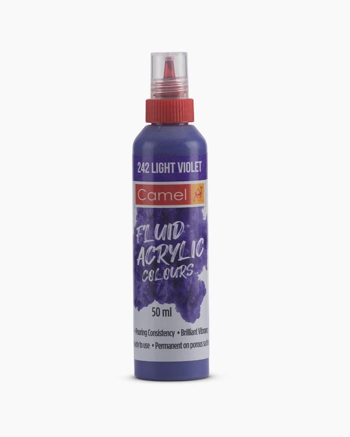 Fluid Acrylic Colour Light Violet 50ml