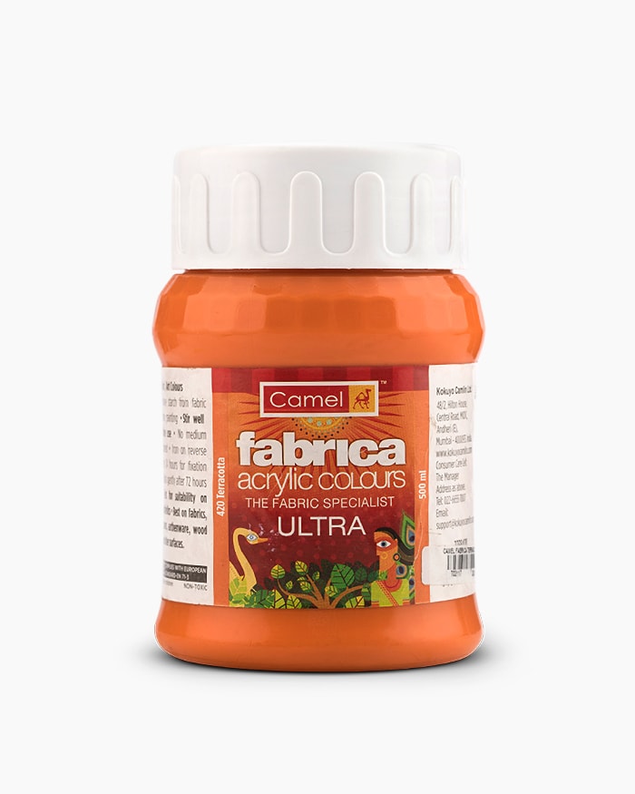 Fabrica Acrylic Colour Ultra Terracotta 500ml