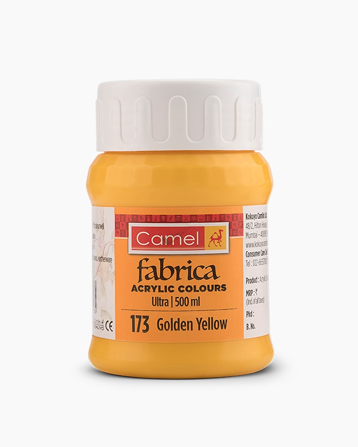 Fabrica Acrylic Colour Ultra Golden Yellow 500ml