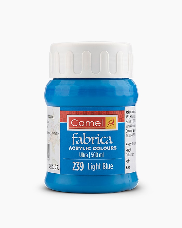 Fabrica Acrylic Colour Ultra Light Blue 500ml