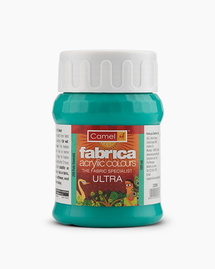 Fabrica Acrylic Colour Ultra Pale Emerland 500ML