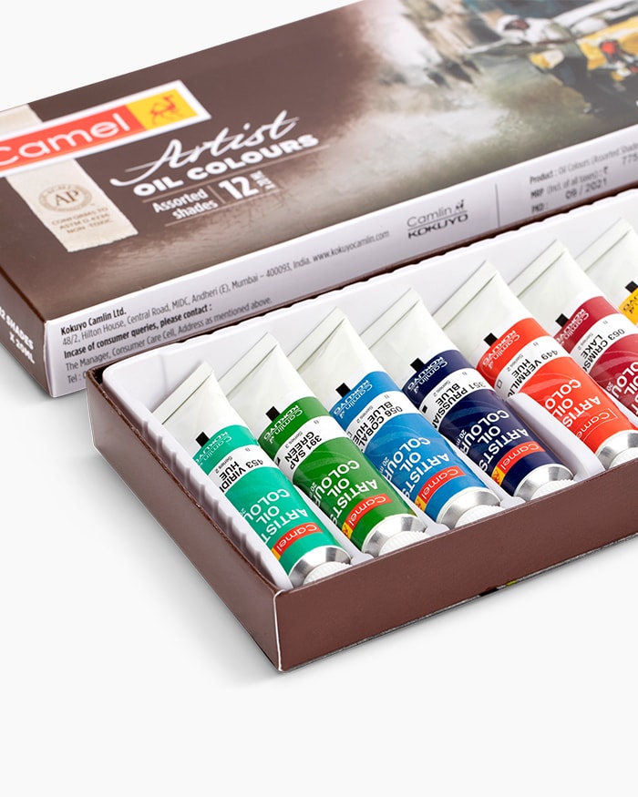Artist Oil Col 12 Shades 20ML