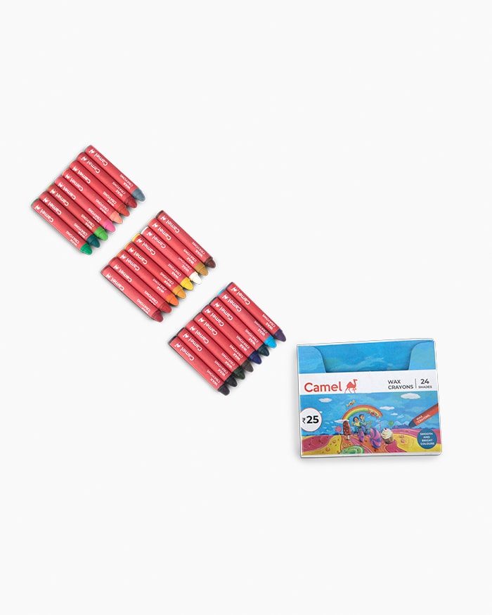 Wax Crayons 24 Shades