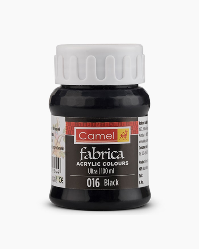 Fabrica Acrylic Colour Ultra Black 100ML