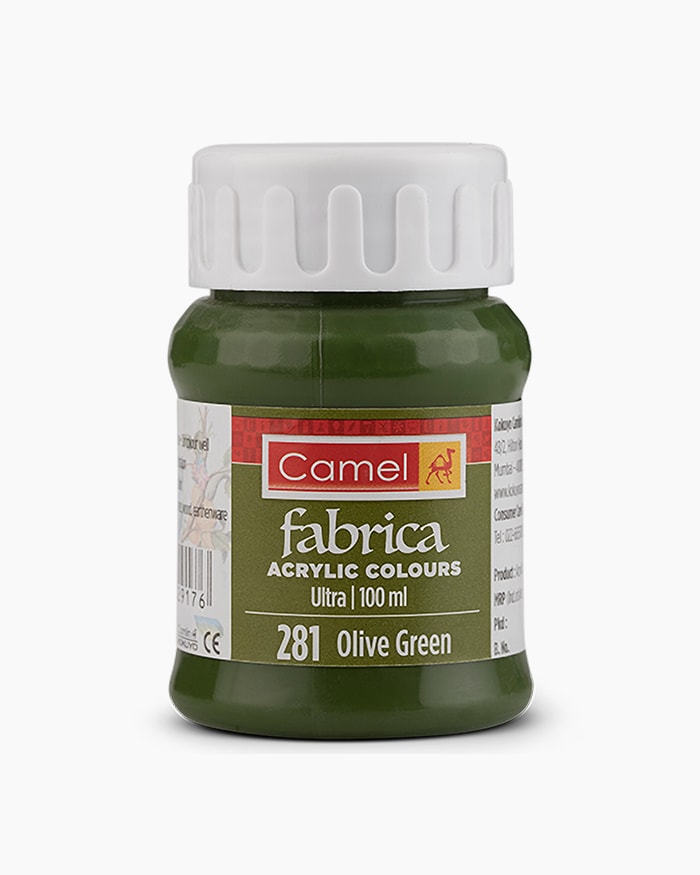 Fabrica Acrylic Colour Ultra Olive Green 100ML