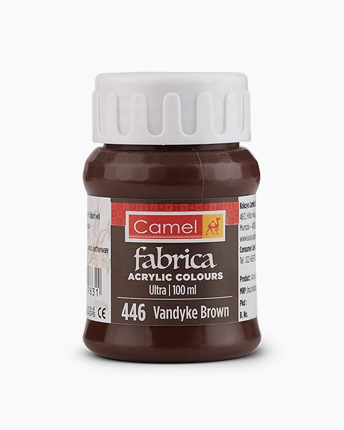 Fabrica Acrylic Colour Ultra Vandyke Brown 100ML