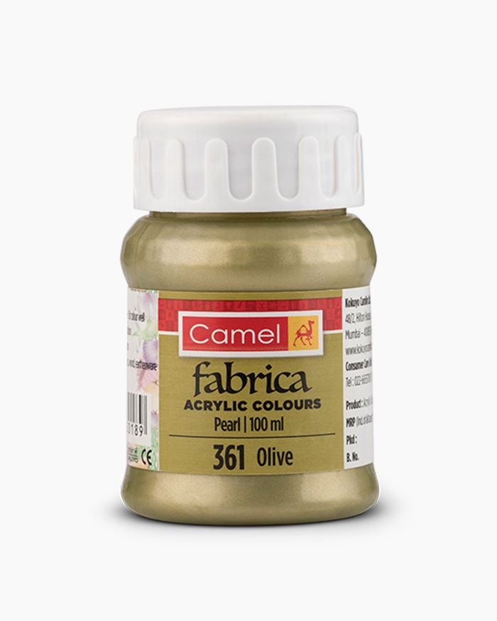 Fabrica Acrylic Colour Pearl Olive 100ml