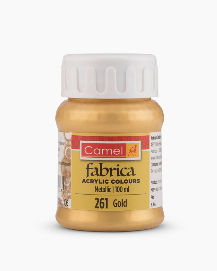 Fabrica Acrylic Colour Metalic Gold 100ML