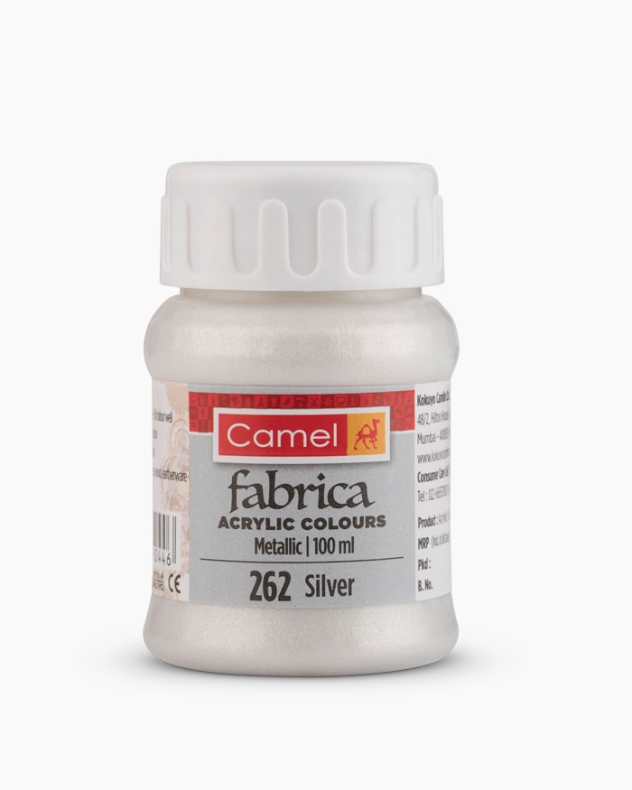 Fabrica Acrylic Colour Metalic Silver 100ML