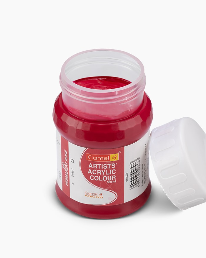 Artist Acrylic Colours 500 ML Permanent Rose