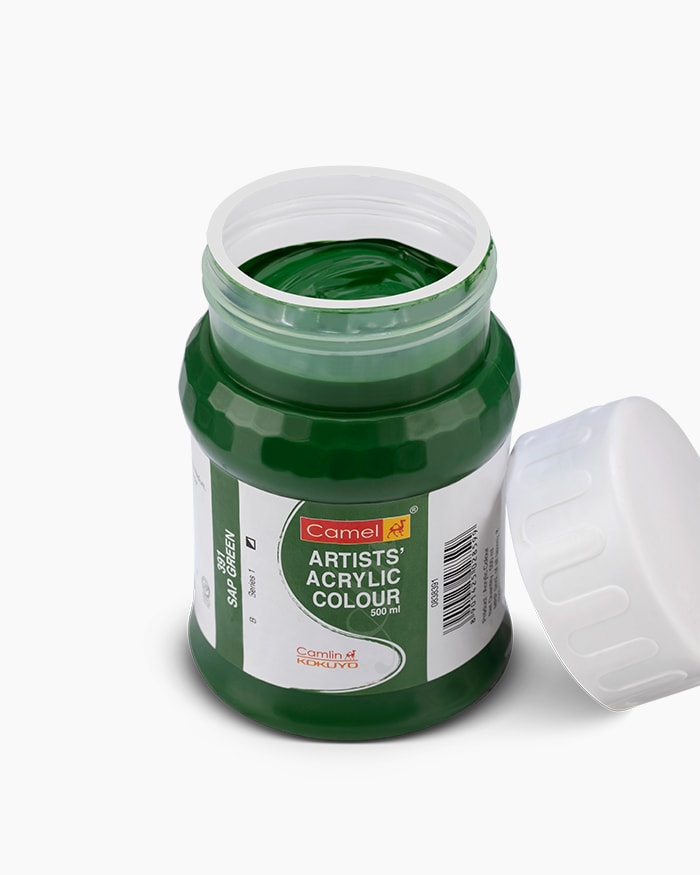 Artist Acrylic Colours 500 ML-Sap Green